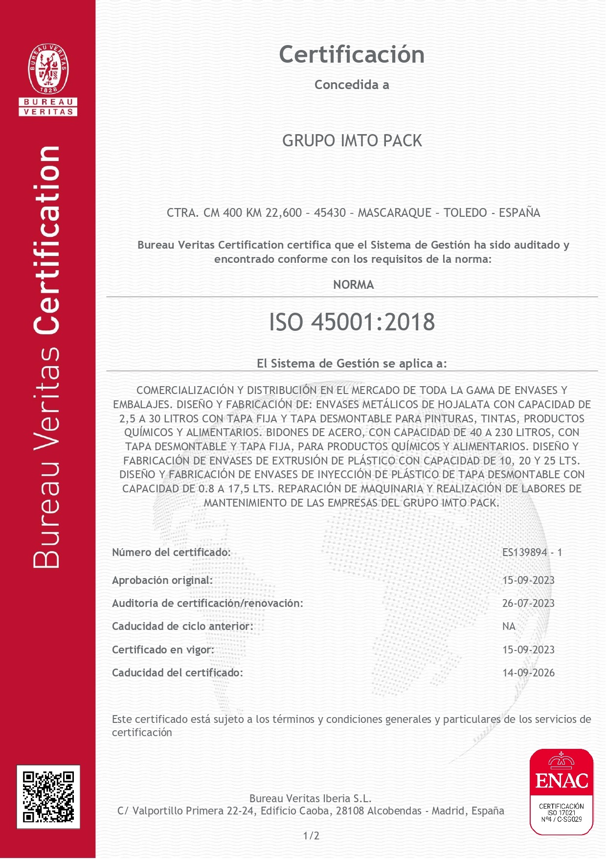 iso45001es